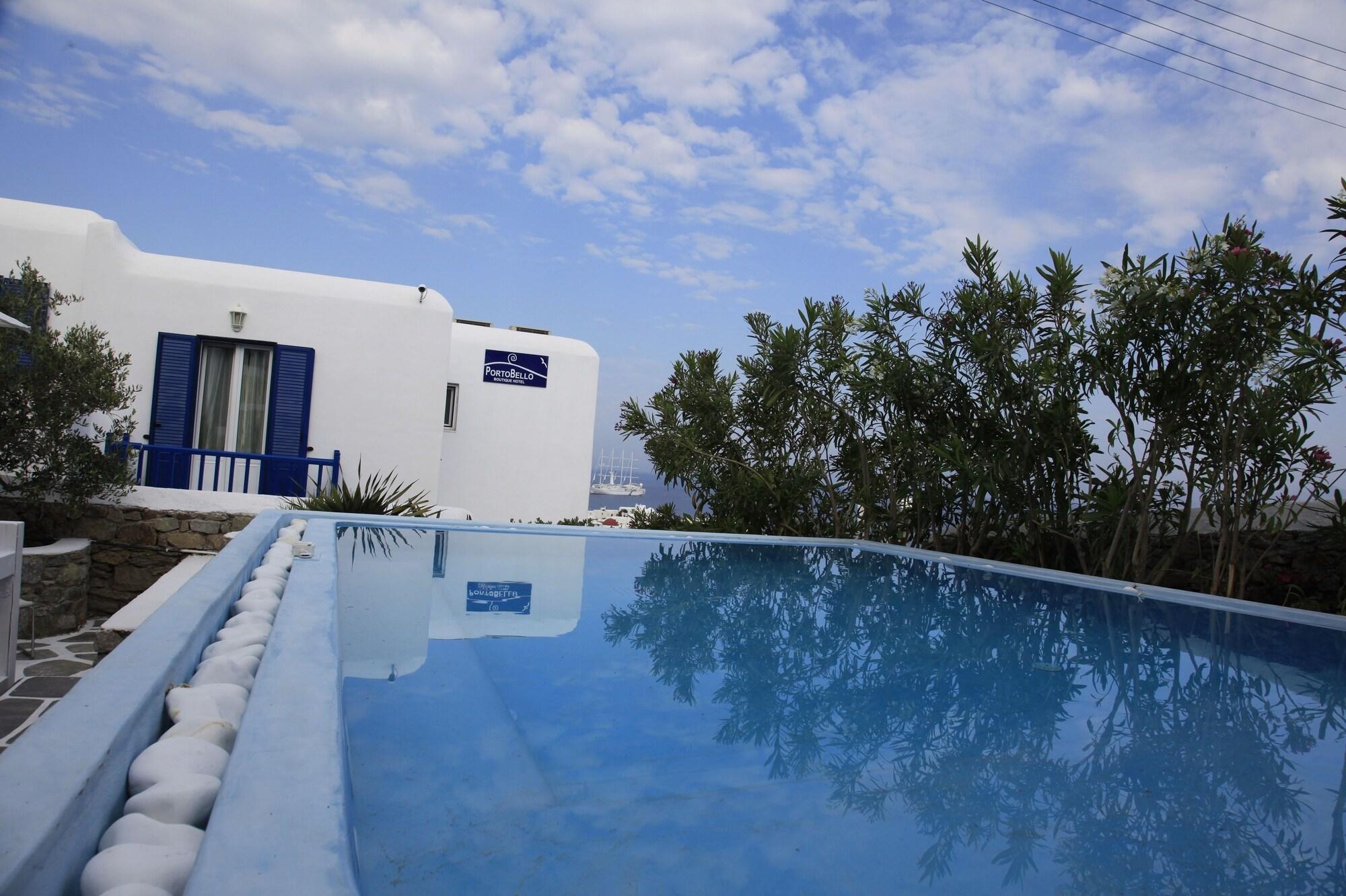 ポートベッロ ブティック ホテル Mykonos Town エクステリア 写真