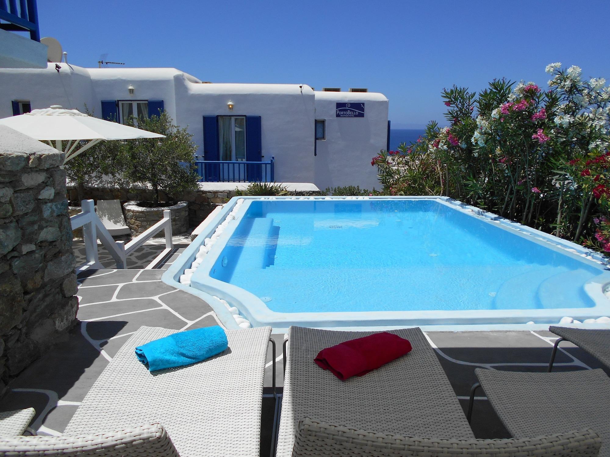 ポートベッロ ブティック ホテル Mykonos Town エクステリア 写真